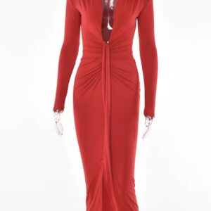 Angeline Dress Red