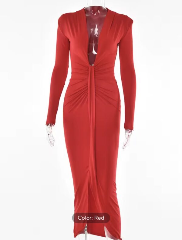 Angeline Dress Red