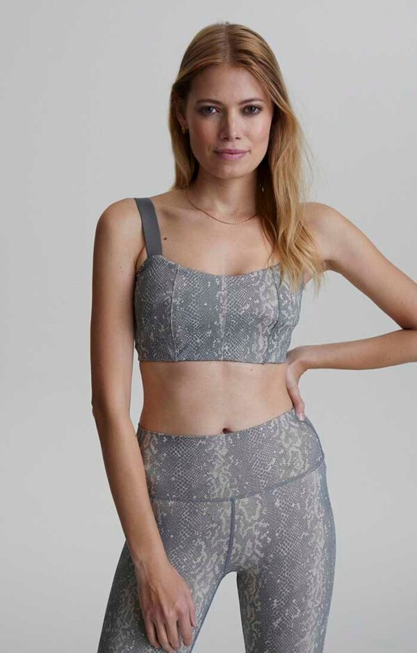 Varley Greenwood Bra Olive Viper